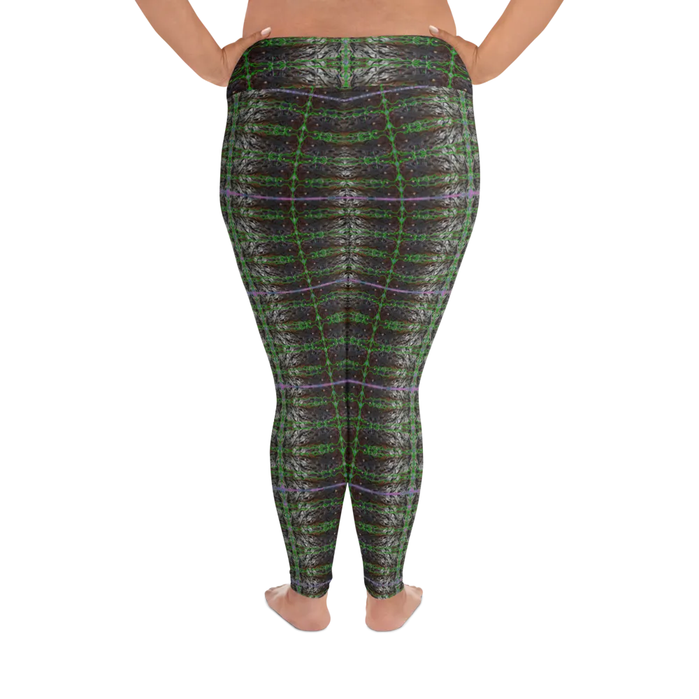 Leggings (Plus Size)(Rind#5 Tree Link) RJSTH@Fabric#5 RJSTHW2021 RJS