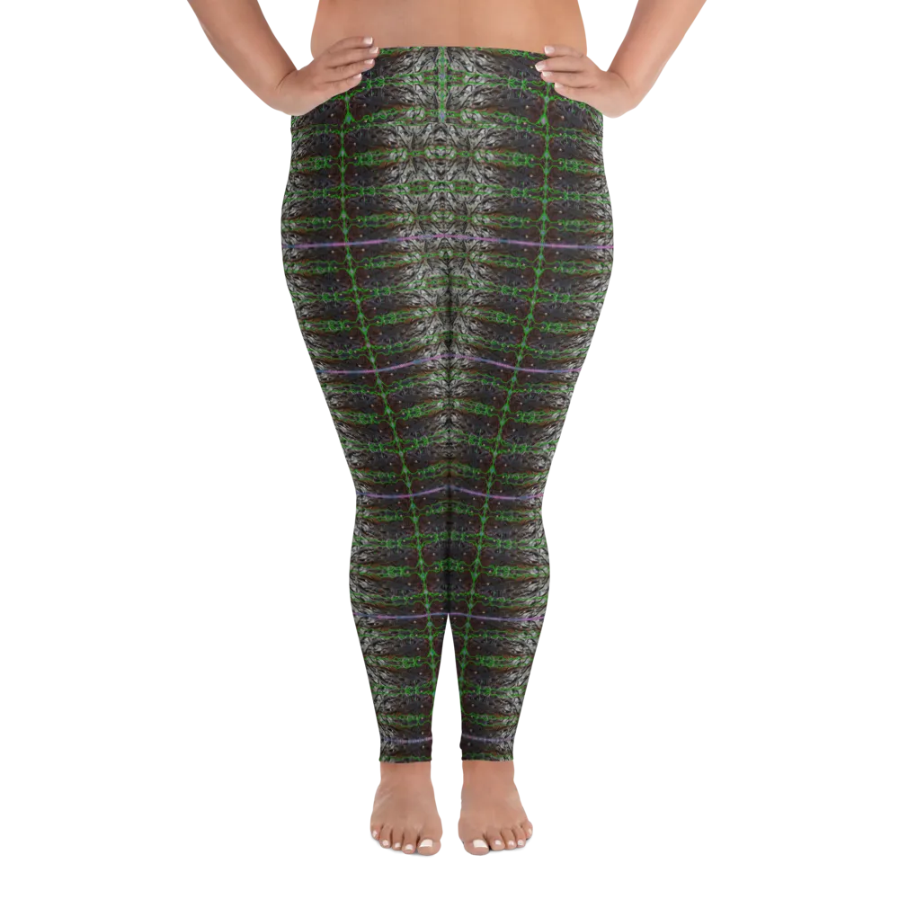 Leggings (Plus Size)(Rind#5 Tree Link) RJSTH@Fabric#5 RJSTHW2021 RJS