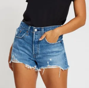 Levi's 501 High Rise Shorts Oxnard Athens Sz 27 Nwt