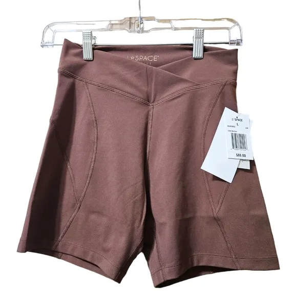 L*space Active Tessa Brooks Carter Bike Shorts NEW