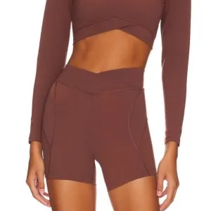 L*space Active Tessa Brooks Carter Bike Shorts NEW
