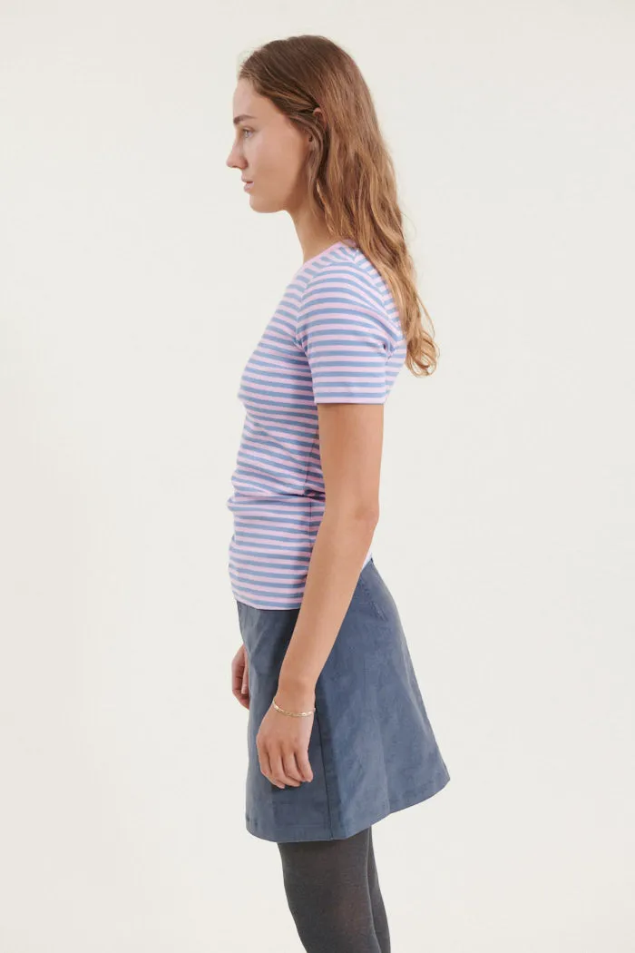 Ludmilla O-Neck - Sweet lilac/Windward blue
