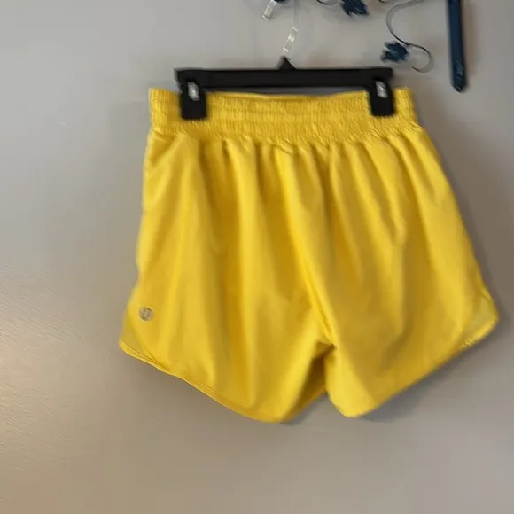 lululemon athletica Women's Sonic Yellow High-Rise Shorts