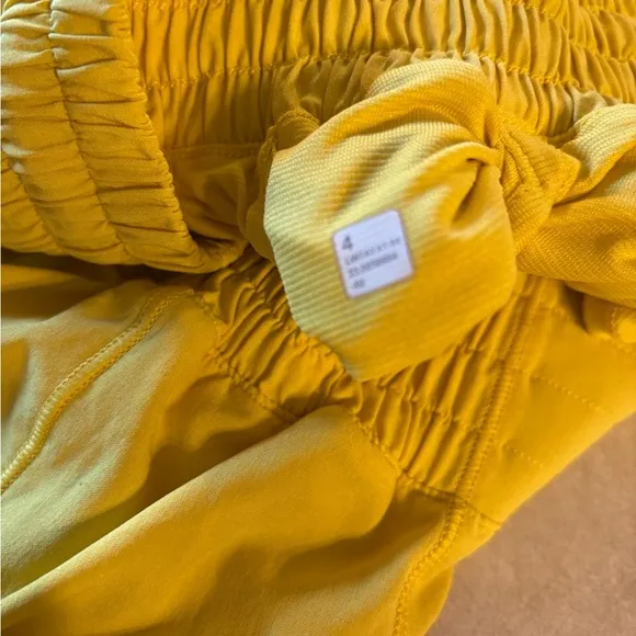 lululemon athletica Women's Sonic Yellow High-Rise Shorts