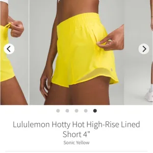 lululemon athletica Women's Sonic Yellow High-Rise Shorts