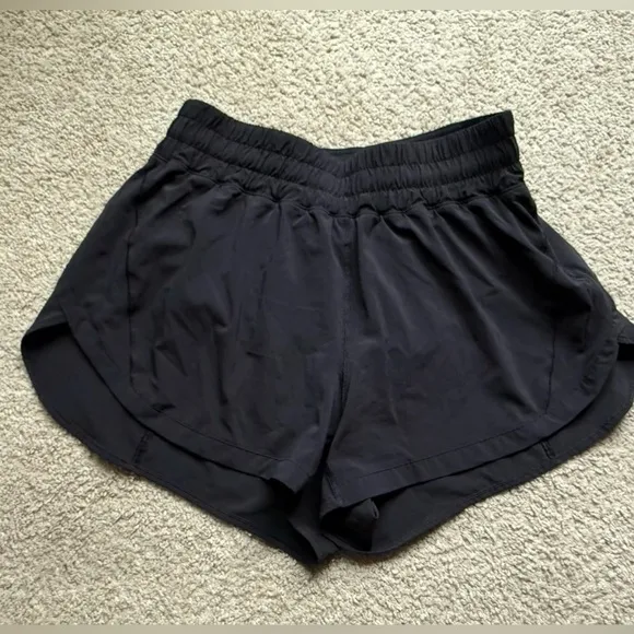 Lululemon Track That HR High Rise Shorts 3 in. Black 8 Like new