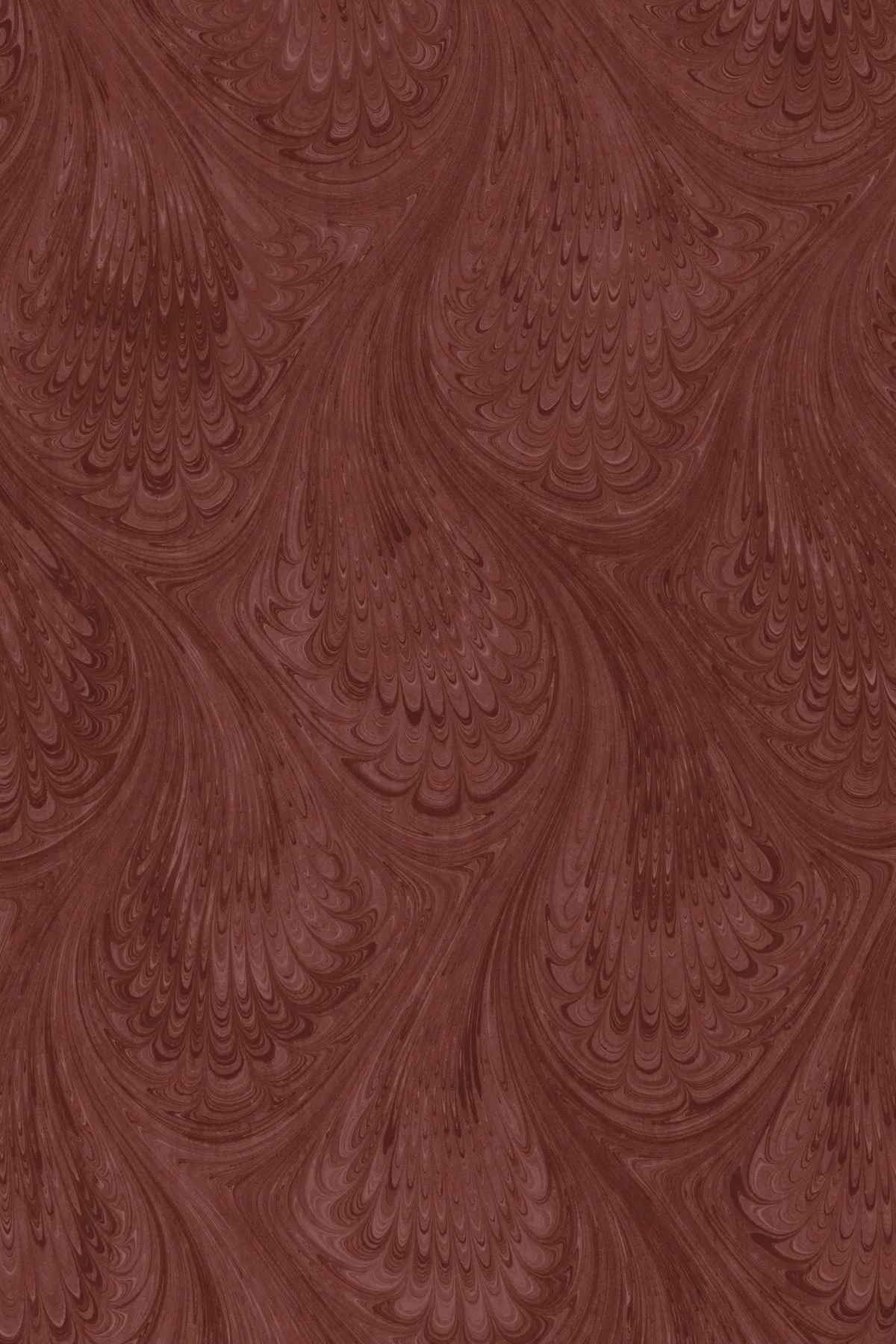 Marbled Peacock Yoga Leggings: Burgundy
