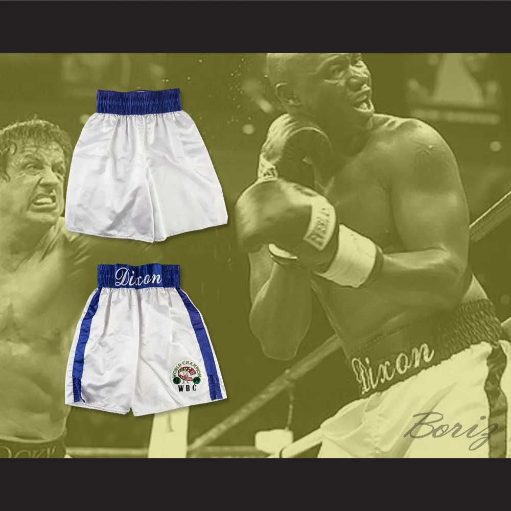 Mason 'The Line' Dixon Boxing Shorts with Embroidered WBC Champion Patch