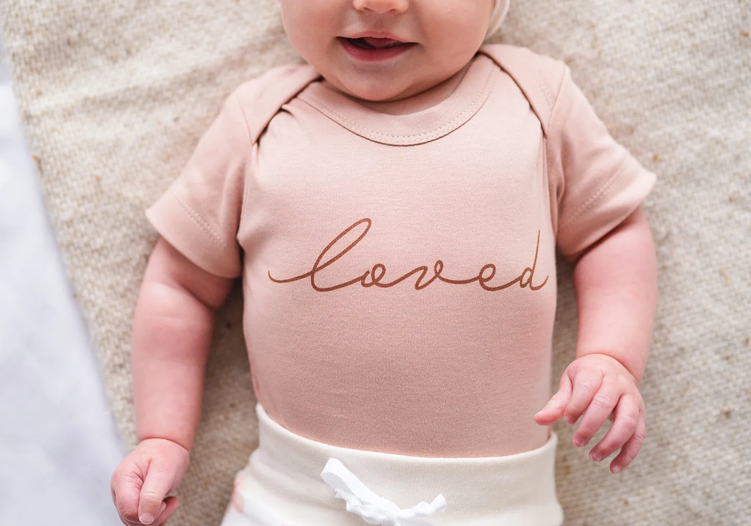Mauve Floral | Organic Baby Girl Set