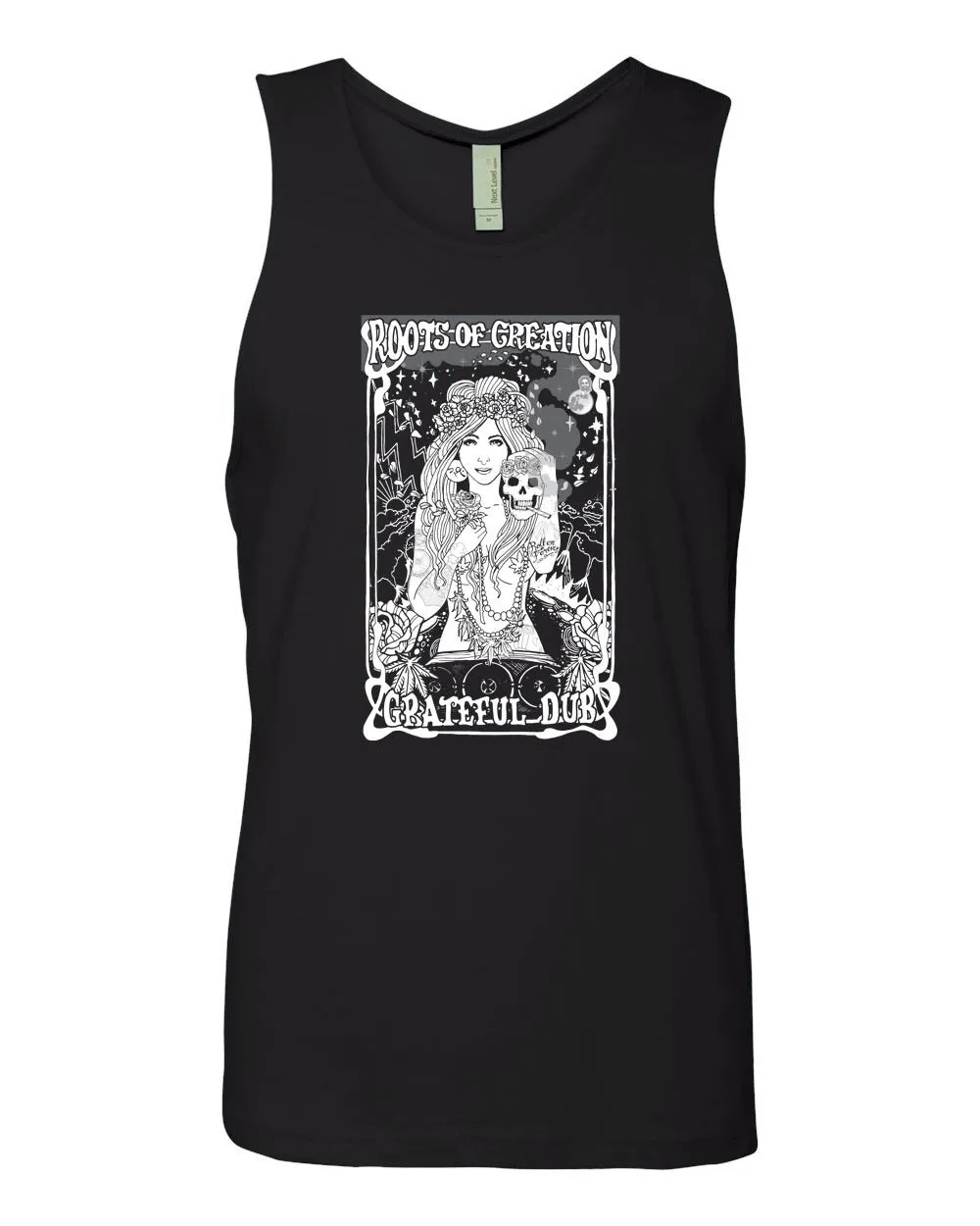 MEN’S COTTON TANK TOP: Grateful Dub Logo