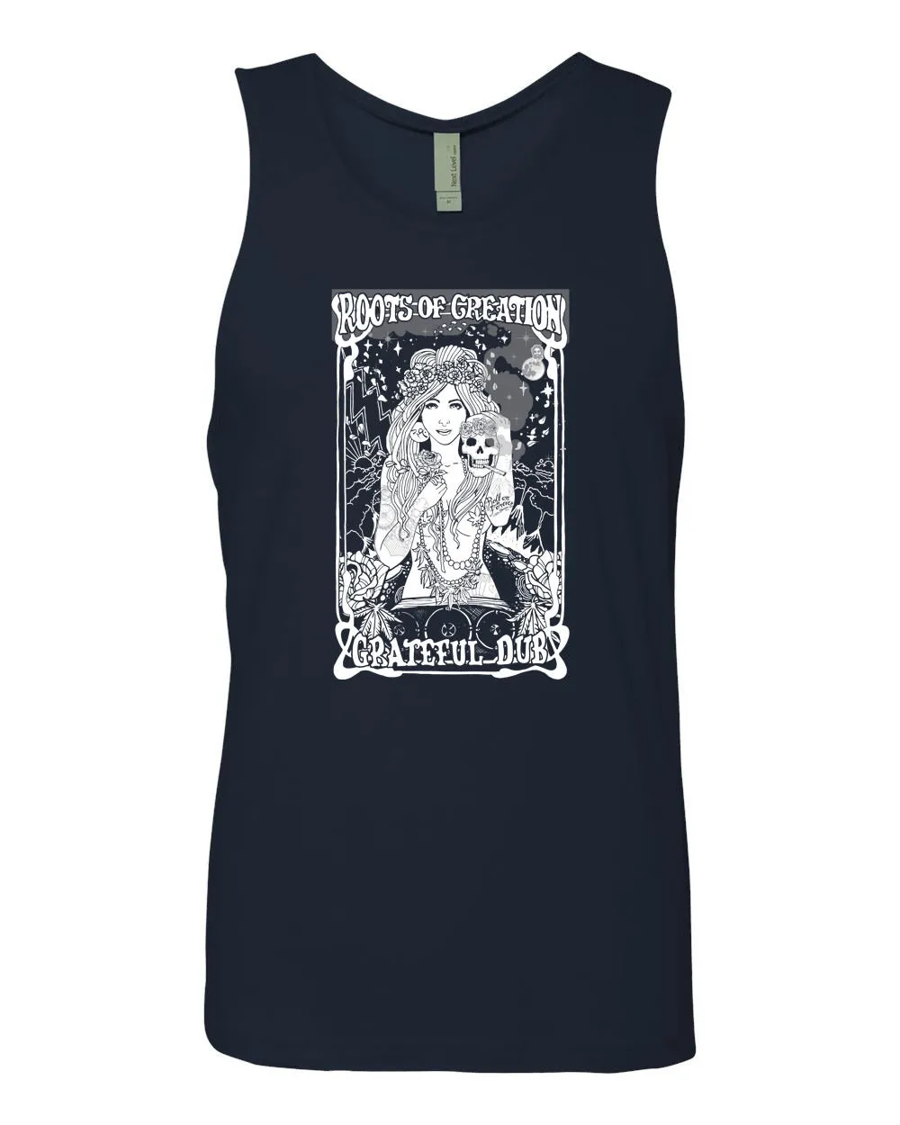 MEN’S COTTON TANK TOP: Grateful Dub Logo