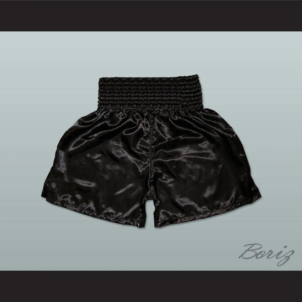 Mike Tyson 2010 Hall of Fame Black Boxing Shorts