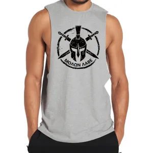 Molon Labe Graphic Tank Top