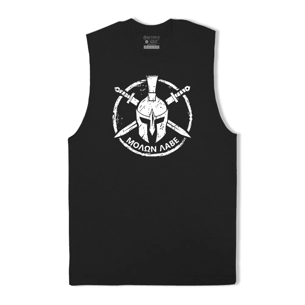Molon Labe Graphic Tank Top