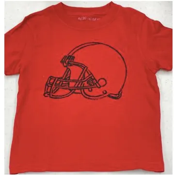 Mustard & Ketchup Kids Game Day Cheerleader Shirt