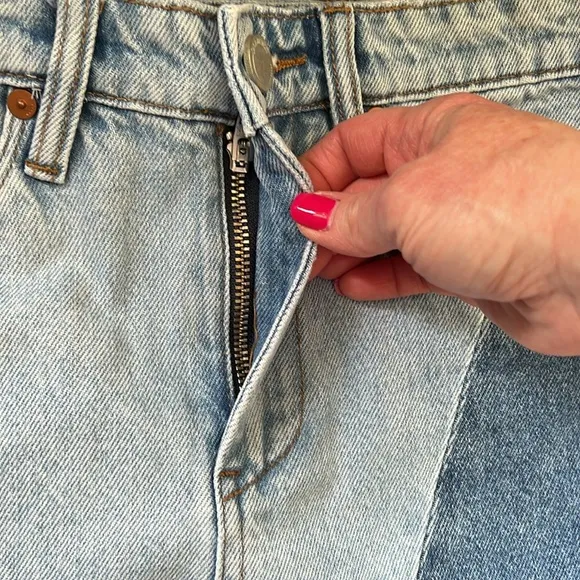New BLANKNYC The Reeves High-Rise Ribcage shorts Size 24