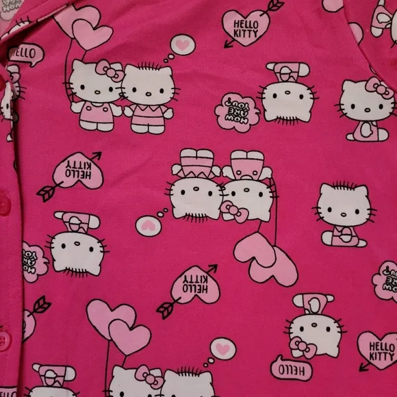 New Hello Kitty Valentine's Day pajamas pajama set shorts 2025 Sanrio 2X