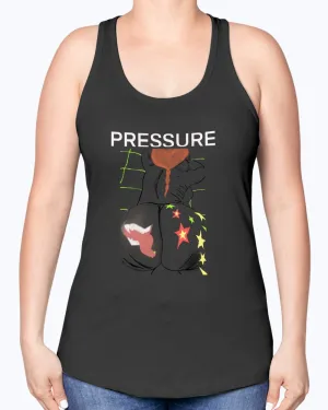 Next Level Ladies Racerback Tank PRESSURE -
