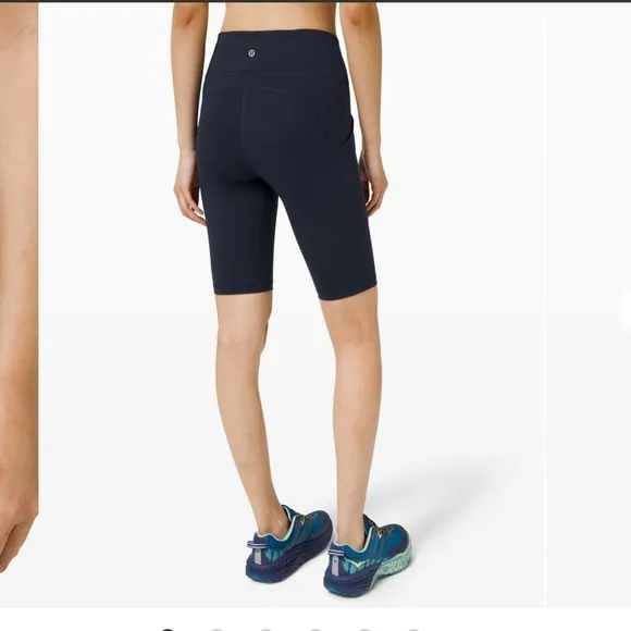 NWT - Lululemon - Women's Invigorate High-Rise Short 10&quot; - True Navy - Size: 6