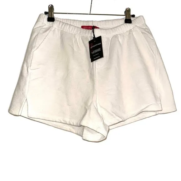 NWT n:Philanthropy Bee White Drawstring Shorts MEDIUM
