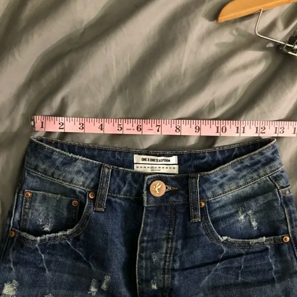 NWT One Teaspoon High Waist Bandits Tuscany shorts size 26