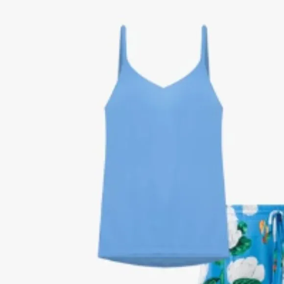 NWT Soma COOL NIGHTS Cami &amp; Printed Short Pajama Set