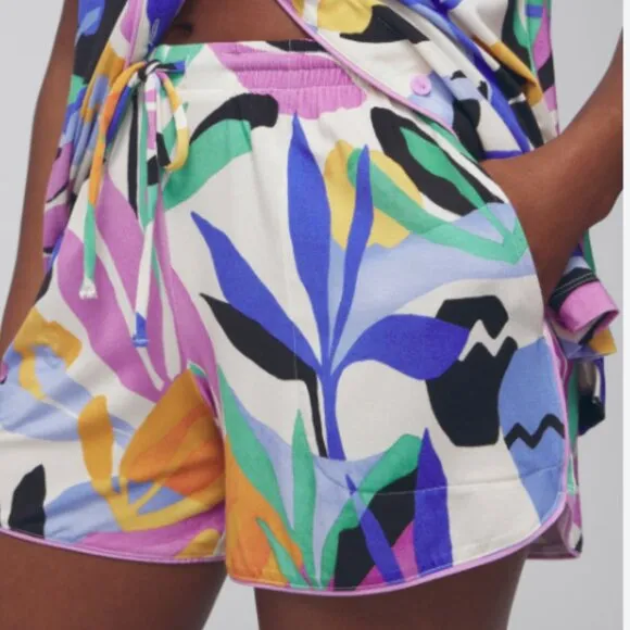 NWT Soma COOL NIGHTS Cami &amp; Printed Short Pajama Set
