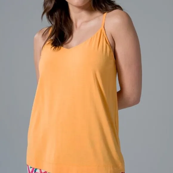 NWT Soma COOL NIGHTS Cami &amp; Printed Short Pajama Set