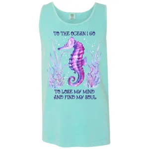 Ocean Soul Boyfriend Tank (Mint)