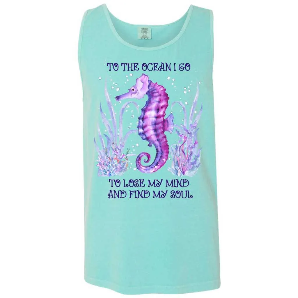 Ocean Soul Boyfriend Tank (Mint)