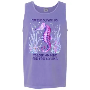 Ocean Soul Boyfriend Tank (Violet)