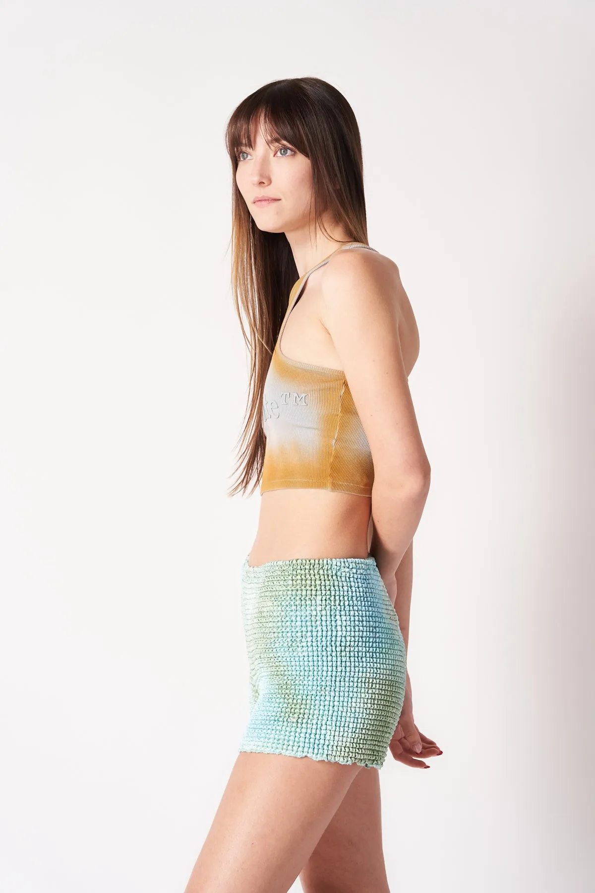 OFF-WHITE | SMOCK TIE DYE SHORTS