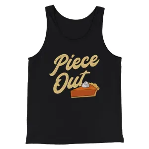 Piece Out Funny Thanksgiving Men/Unisex Tank Top