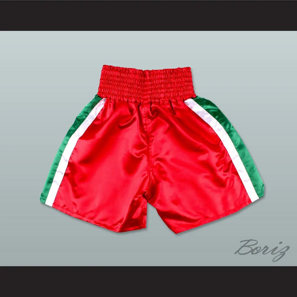 Ray 'Boom Boom' Mancini Red Boxing Shorts