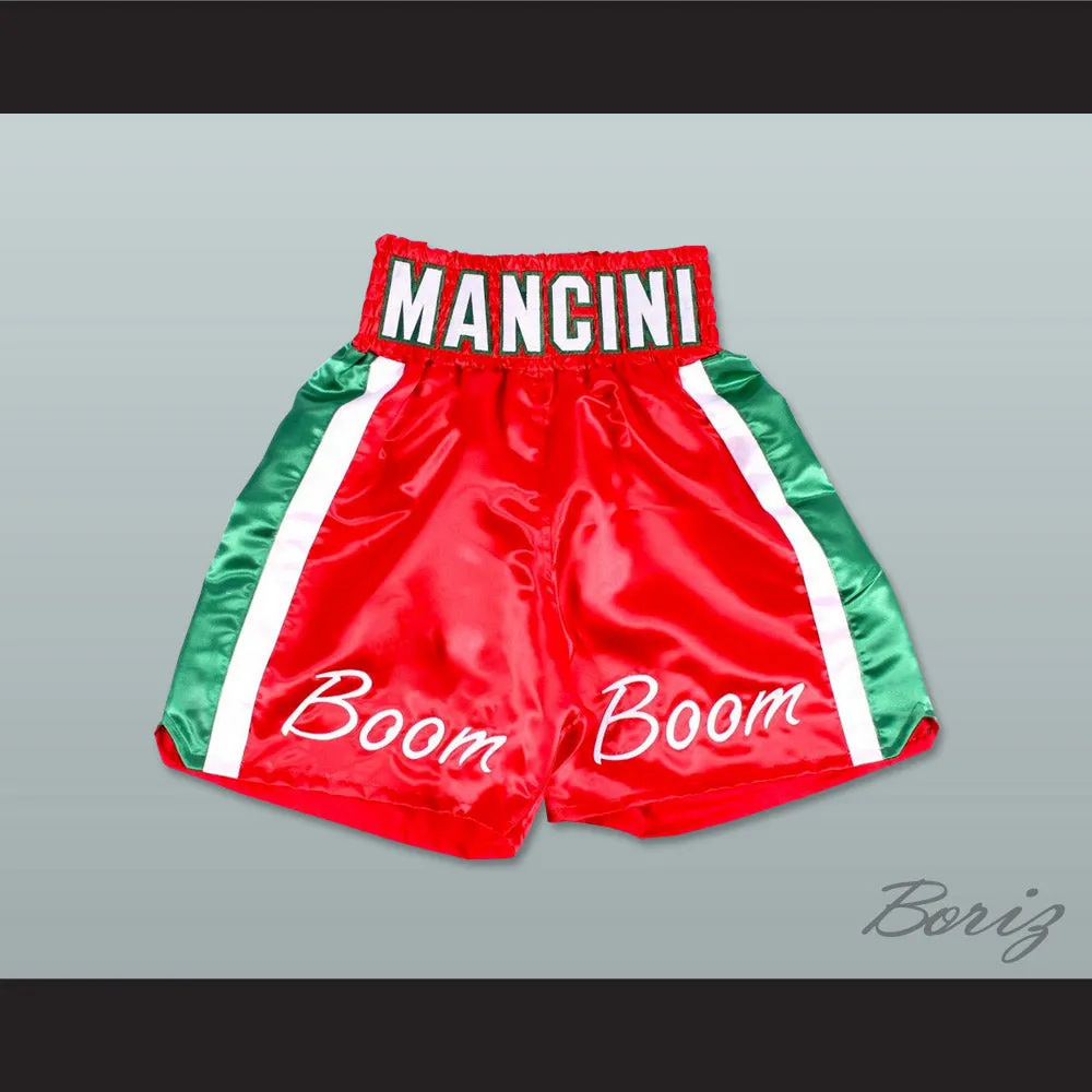 Ray 'Boom Boom' Mancini Red Boxing Shorts