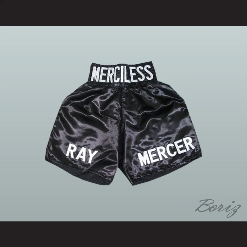 Ray 'Merciless' Mercer Black Boxing Shorts