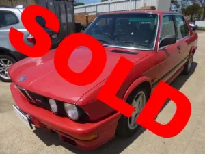S2697 5' E28 Sedan M535i M30 MANUAL 1689/02
