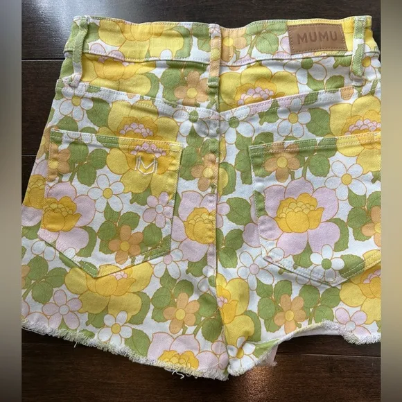 Show Me Your Mumu High Waisted Floral Shorts - NWOT