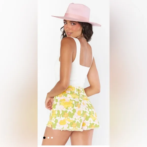 Show Me Your Mumu High Waisted Floral Shorts - NWOT