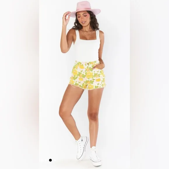 Show Me Your Mumu High Waisted Floral Shorts - NWOT