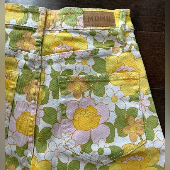 Show Me Your Mumu High Waisted Floral Shorts - NWOT