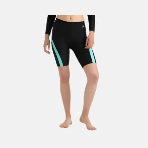 Speedo Endurance10 Sport Women's Mid Shorts -Black/Arctic Glas