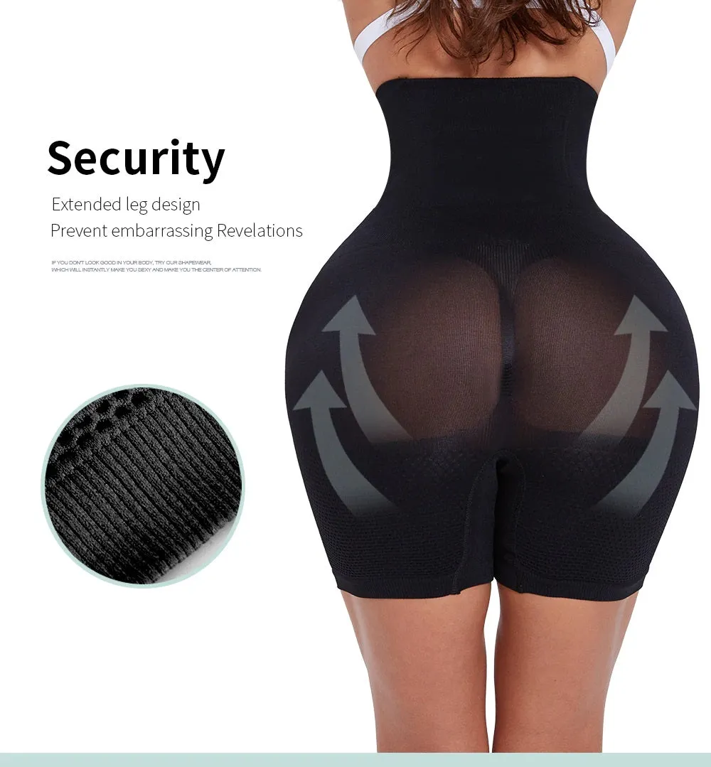 Super Fit™ High Waisted ShapeWear Shorts【Black Color】【2PCS/PACK】