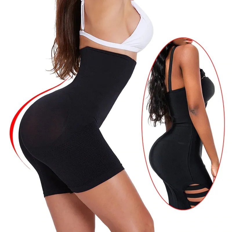 Super Fit™ High Waisted ShapeWear Shorts【Black Color】【2PCS/PACK】