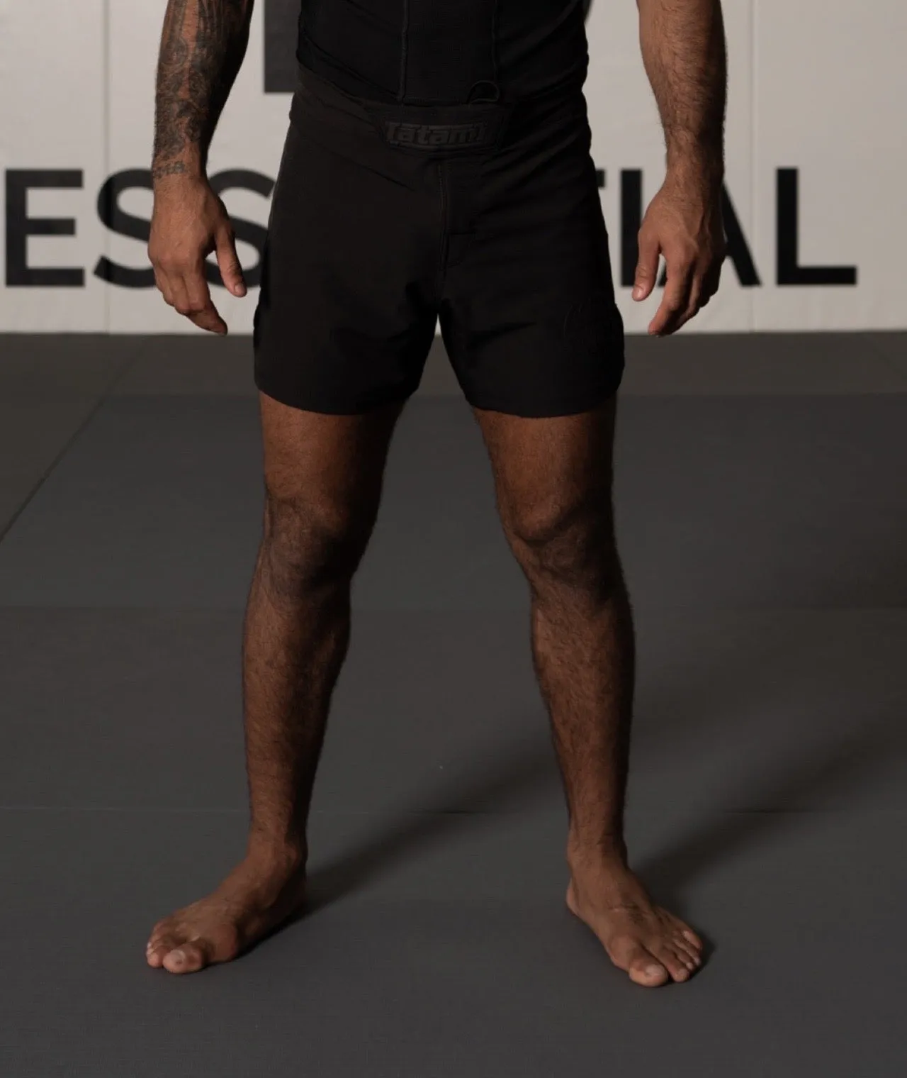 Tatami Pro Grappling Shorts - Black on Black