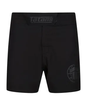 Tatami Pro Grappling Shorts - Black on Black