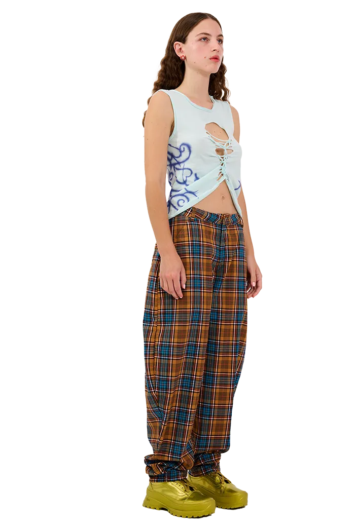 TATTOO BLUE KELLY TANK