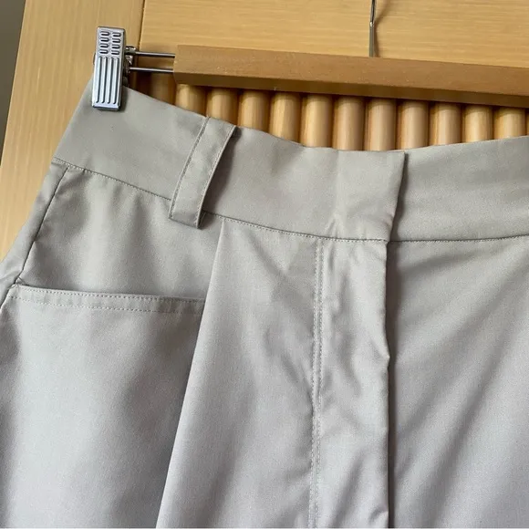 The Frankie Shop Low Classic Cuffed Trouser Shorts