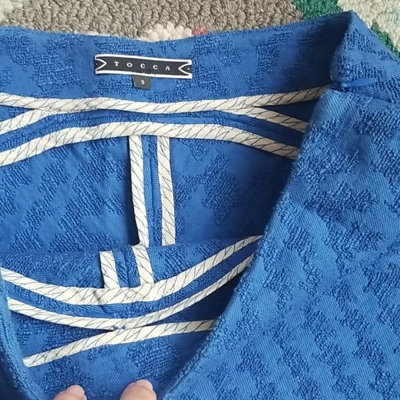 Tocca blue high rise &quot;50'S&quot; shorts