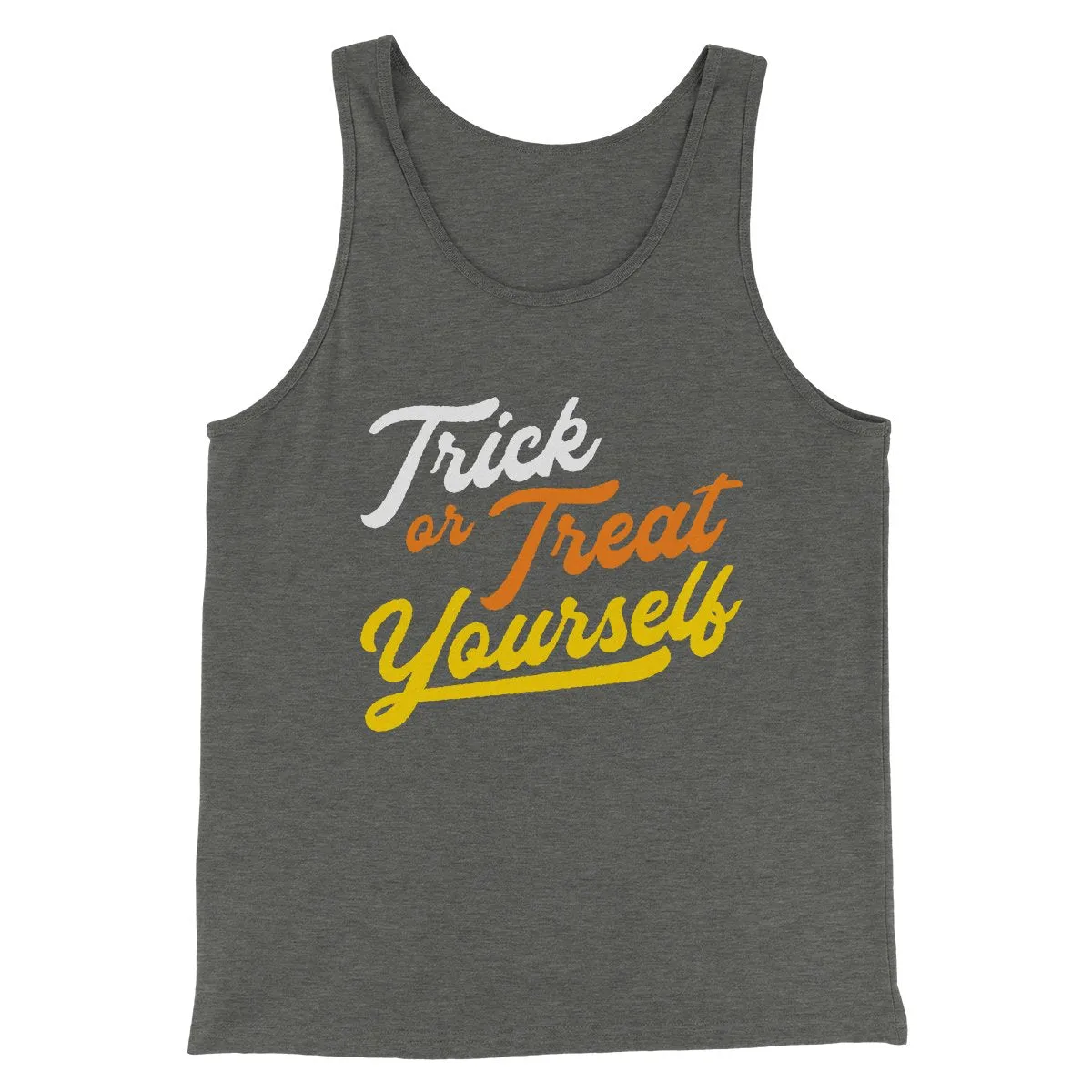 Trick Or Treat Yourself Men/Unisex Tank Top
